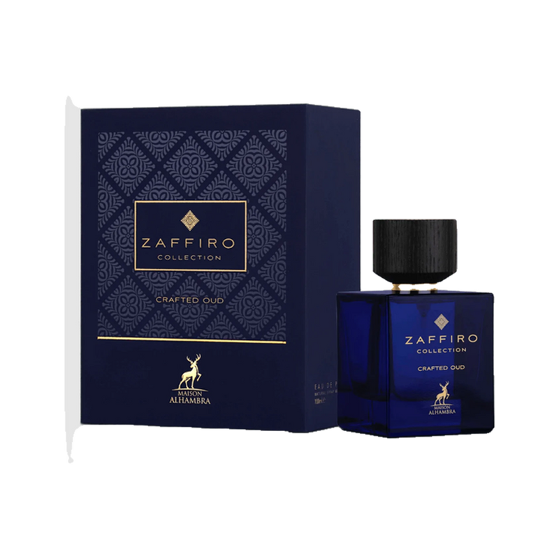 Maison Alhambra Zaffiro Collection Crafted Oud (Alternativa Carved Oud Thameen)