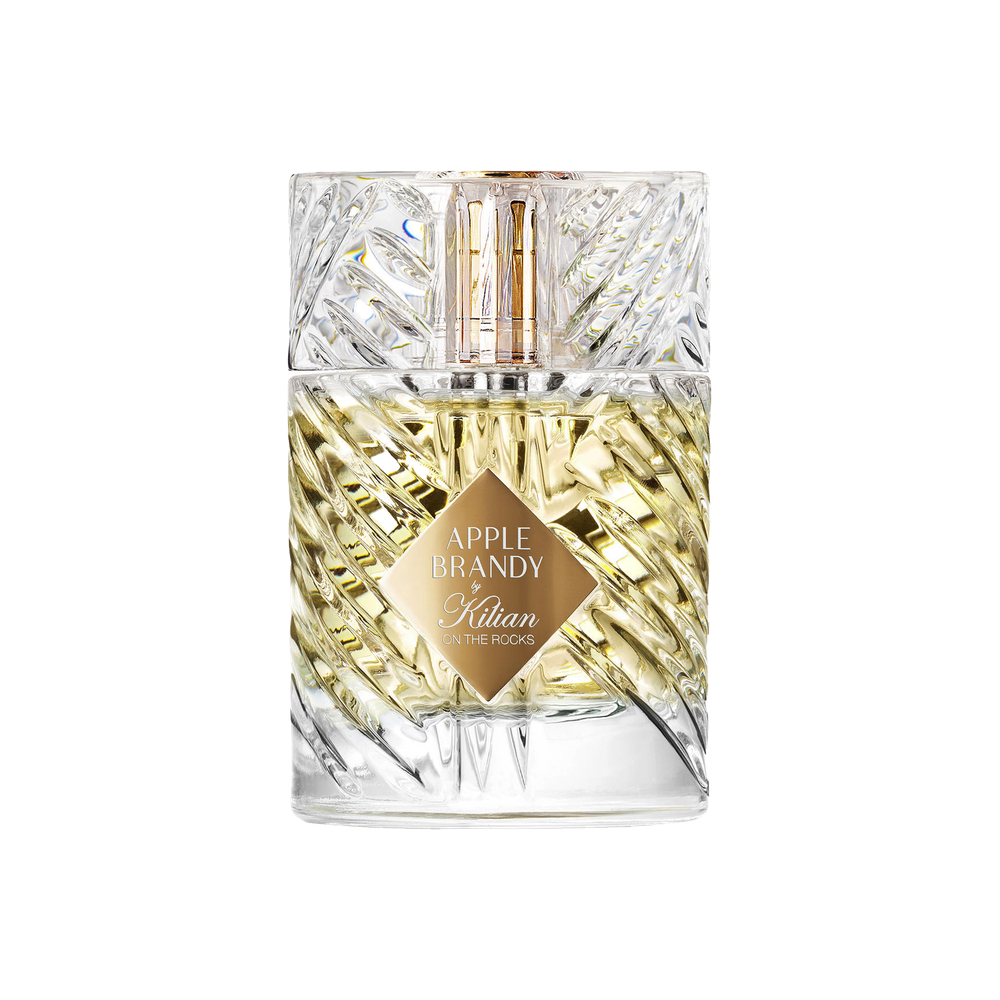 Kilian apple brandy on the rocks