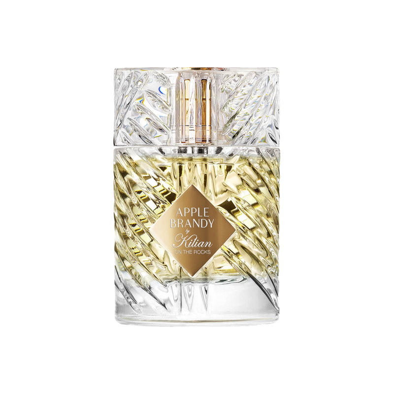Kilian apple brandy on the rocks